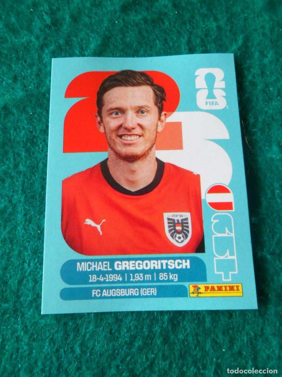 Cromos de Futebol: CROMO FIFA WORLD CUP 2026. PANINI. MICHAEL GREGORITSCH. AUT 19