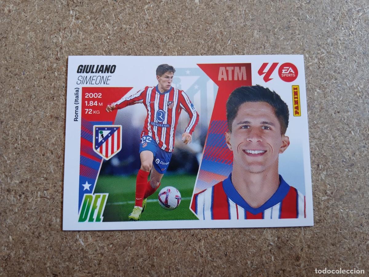 Cromos de f&uacute;tbol: GIULIANO SIMEONE - ATLETICO DE MADRID N&ordm; 17 LIGA ESTE 2025 2026 - 25 26