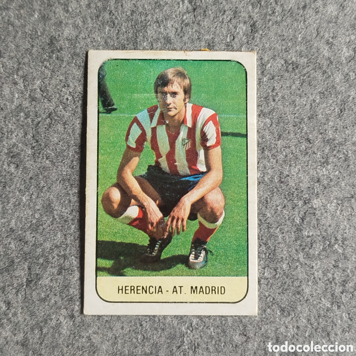 Cromos de f&uacute;tbol: BAJA HERENCIA ATL&Eacute;TICO DE MADRID 78 79 1978 1979 EDICIONES ESTE DESPEGADO CROMO