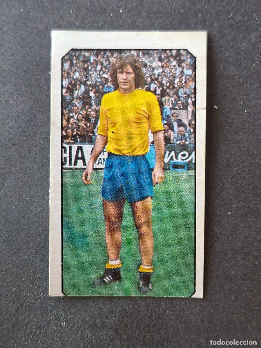 Cromos de f&uacute;tbol: L4 MIGUEL ANGEL CADIZ C. F. FICHAJE 22 LIGA ESTE 1977 1978 77 78 DESPEGADO RECUPERADO