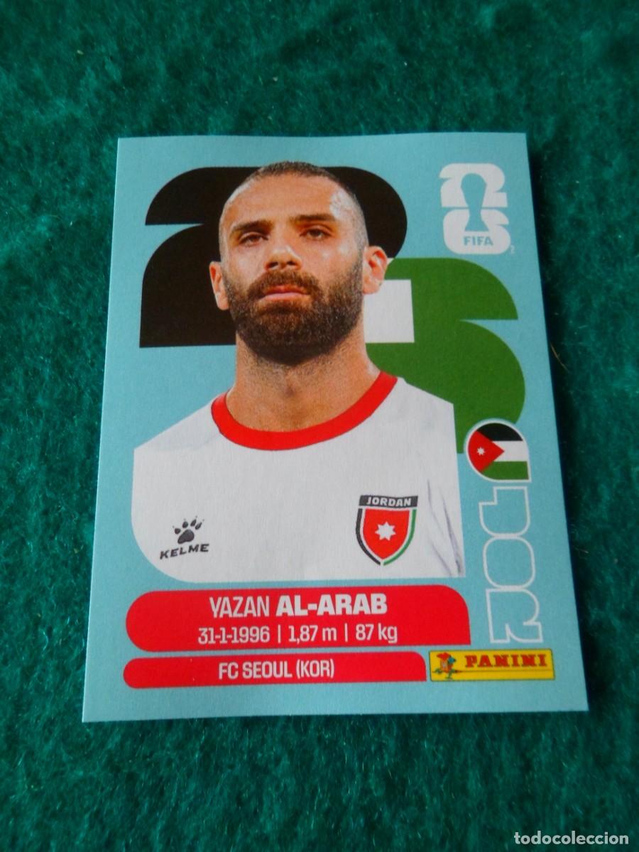 Cromos de f&uacute;tbol: CROMO FIFA WORLD CUP 2026. PANINI. YAZAN AL-ARAB. JOR 5