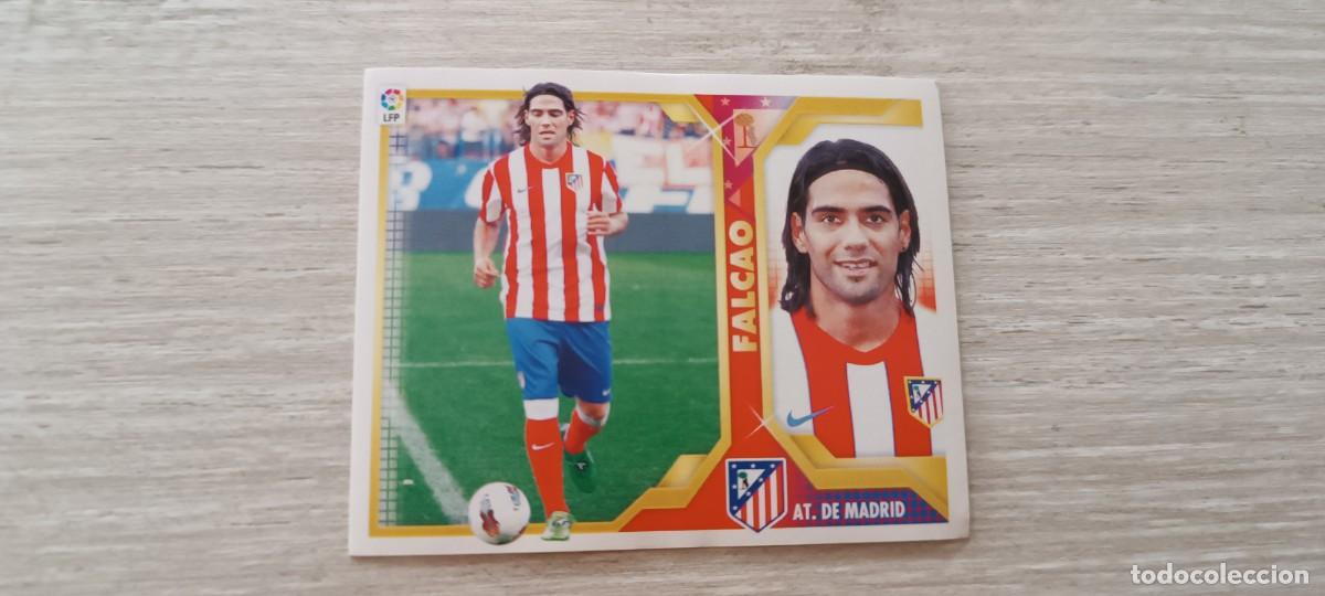 Cromos de f&uacute;tbol: FALCAO FICHAJE 45 NUNCA PEGADO LIGA ESTE 2011 2012 11 12