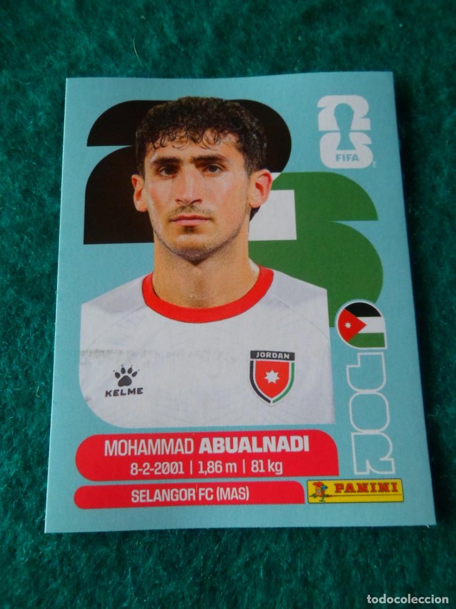 Cromos de f&uacute;tbol: CROMO FIFA WORLD CUP 2026. PANINI. MOHAMMAD ABUALNADI. JOR 8