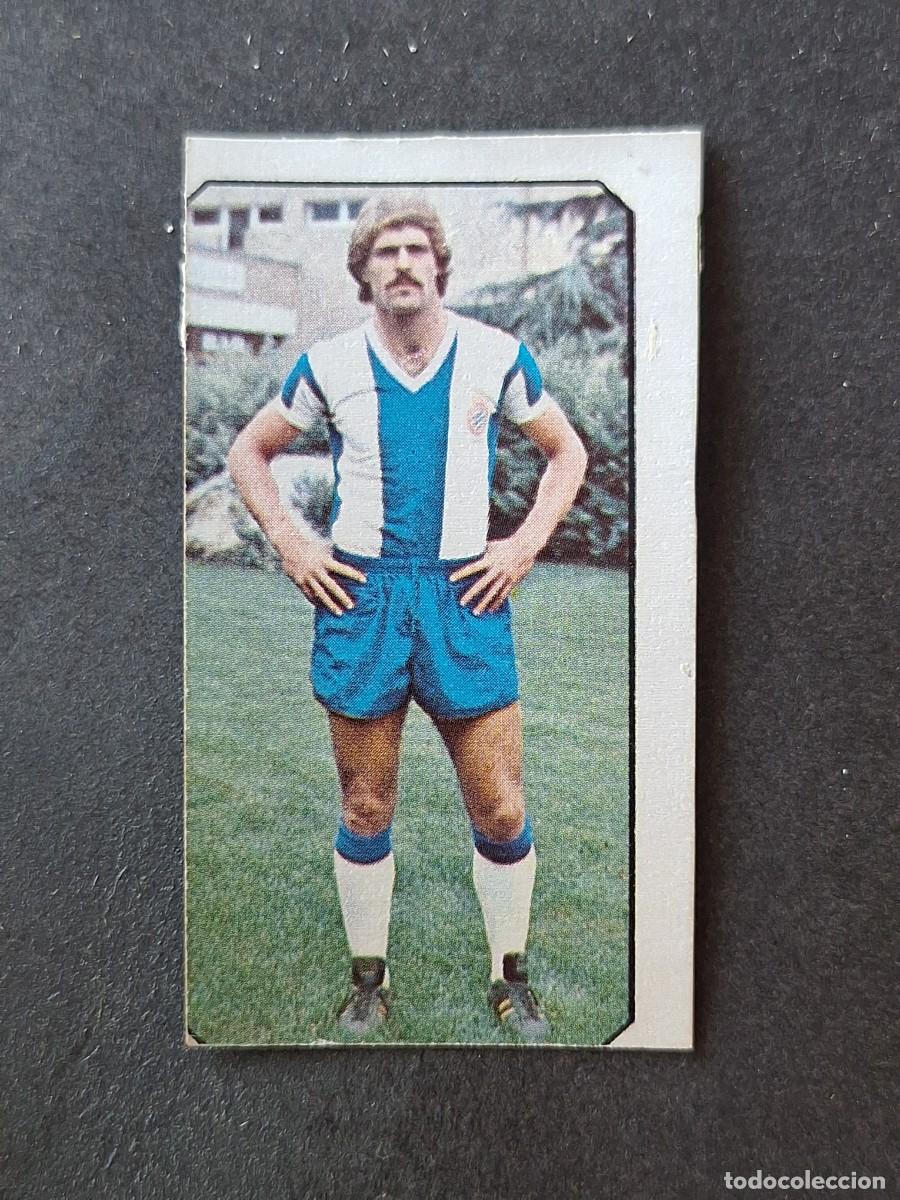 Cromos de f&uacute;tbol: L4 HUERTAS R. C. D. ESPA&Ntilde;OL FICHAJE 29 LIGA ESTE 1977 1978 77 78 DESPEGADO RECUPERADO