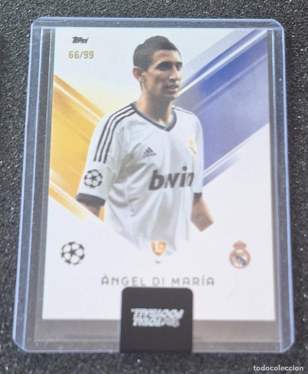 Cromos de f&uacute;tbol: Angel Di Maria Real Madrid Topps Total Football 66/99