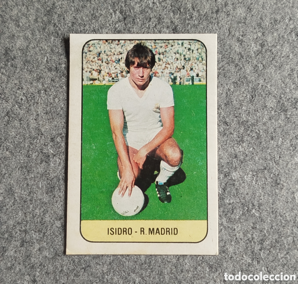 Cromos de f&uacute;tbol: BAJA ISIDRO REAL MADRID 78 79 1978 1979 EDICIONES ESTE DESPEGADO CROMO