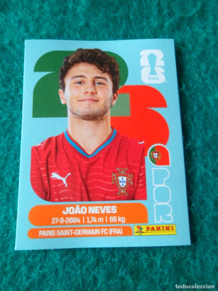 Figurine di Calcio: CROMO FIFA WORLD CUP 2026. PANINI. JOAO NEVES. POR 14