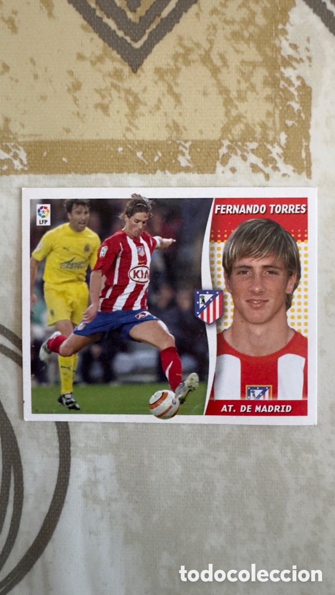 Cromos de f&uacute;tbol: Lote L038: Cromo de futbol Colecciones Este 2006/2007 &ldquo;Atl&eacute;tico de Madrid&rdquo;