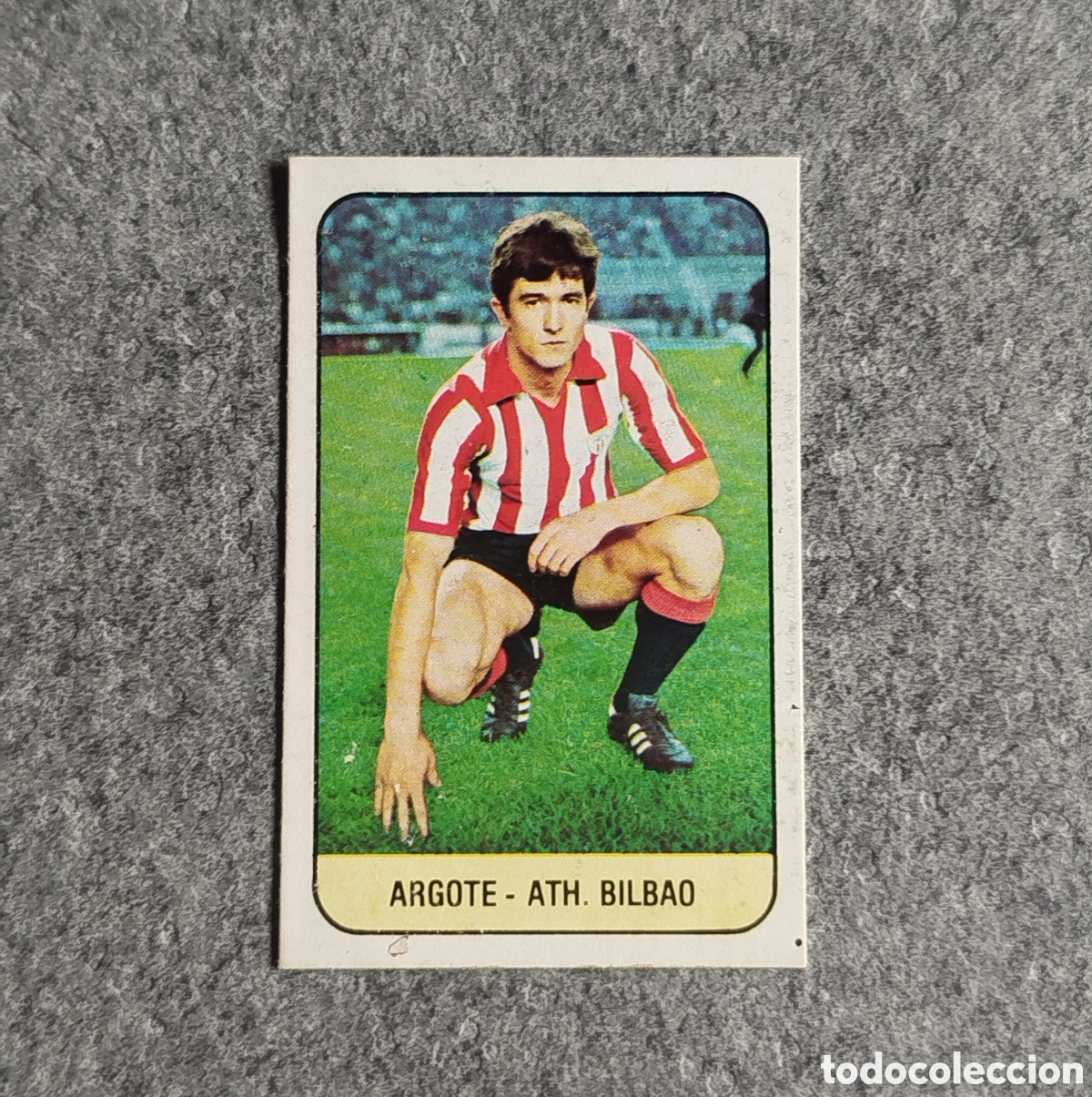 Cromos de f&uacute;tbol: BAJA ARGOTE ATHLETIC CLUB DE BILBAO 78 79 1978 1979 EDICIONES ESTE DESPEGADO CROMO