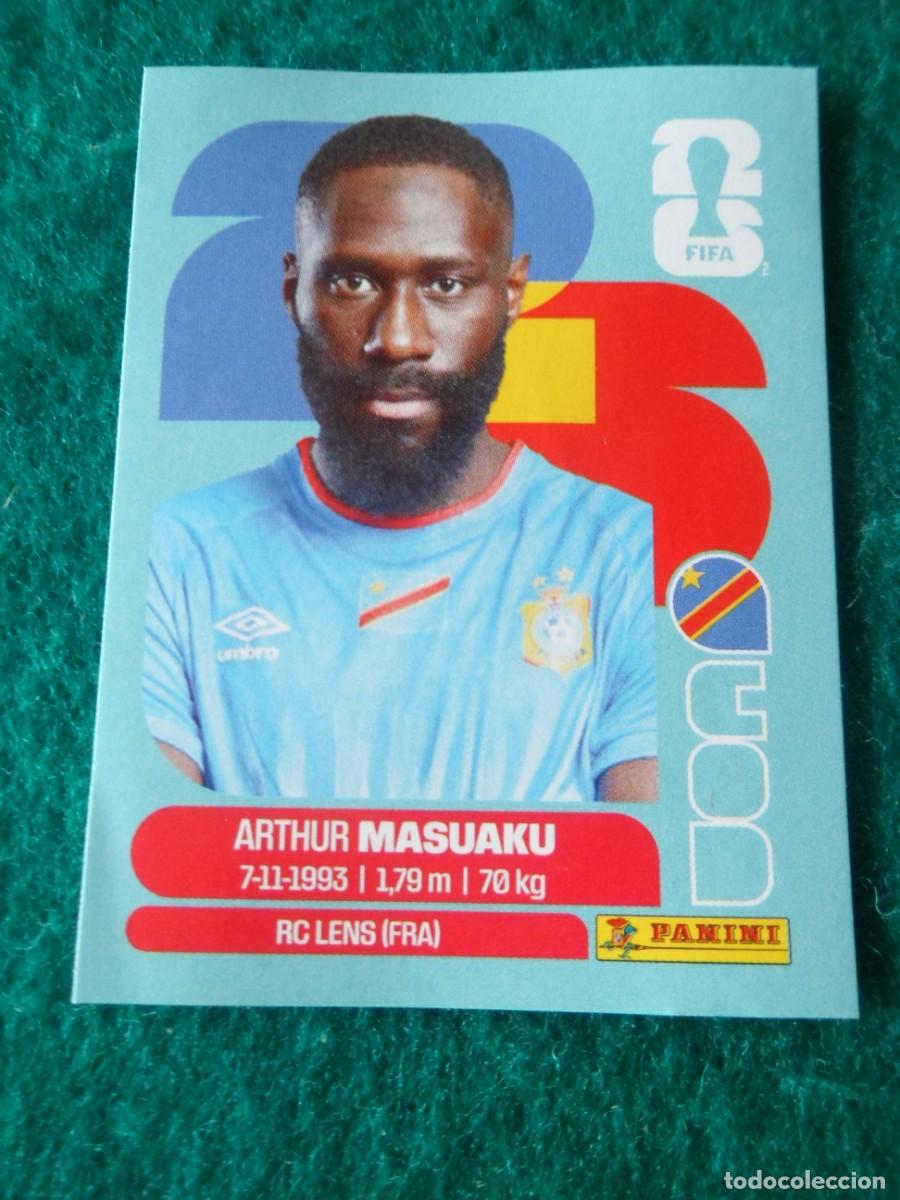 Figurine di Calcio: CROMO FIFA WORLD CUP 2026. PANINI. ARTHUR MASUAKU. COD 5