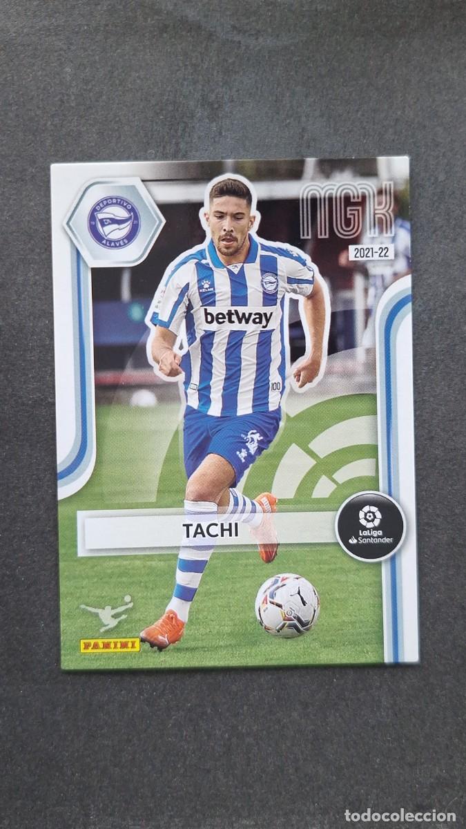 Cromos de f&uacute;tbol: L1 TACHI DEPORTIVO ALAVES 7 PANINI MEGACRACKS 2021 2022 21 22