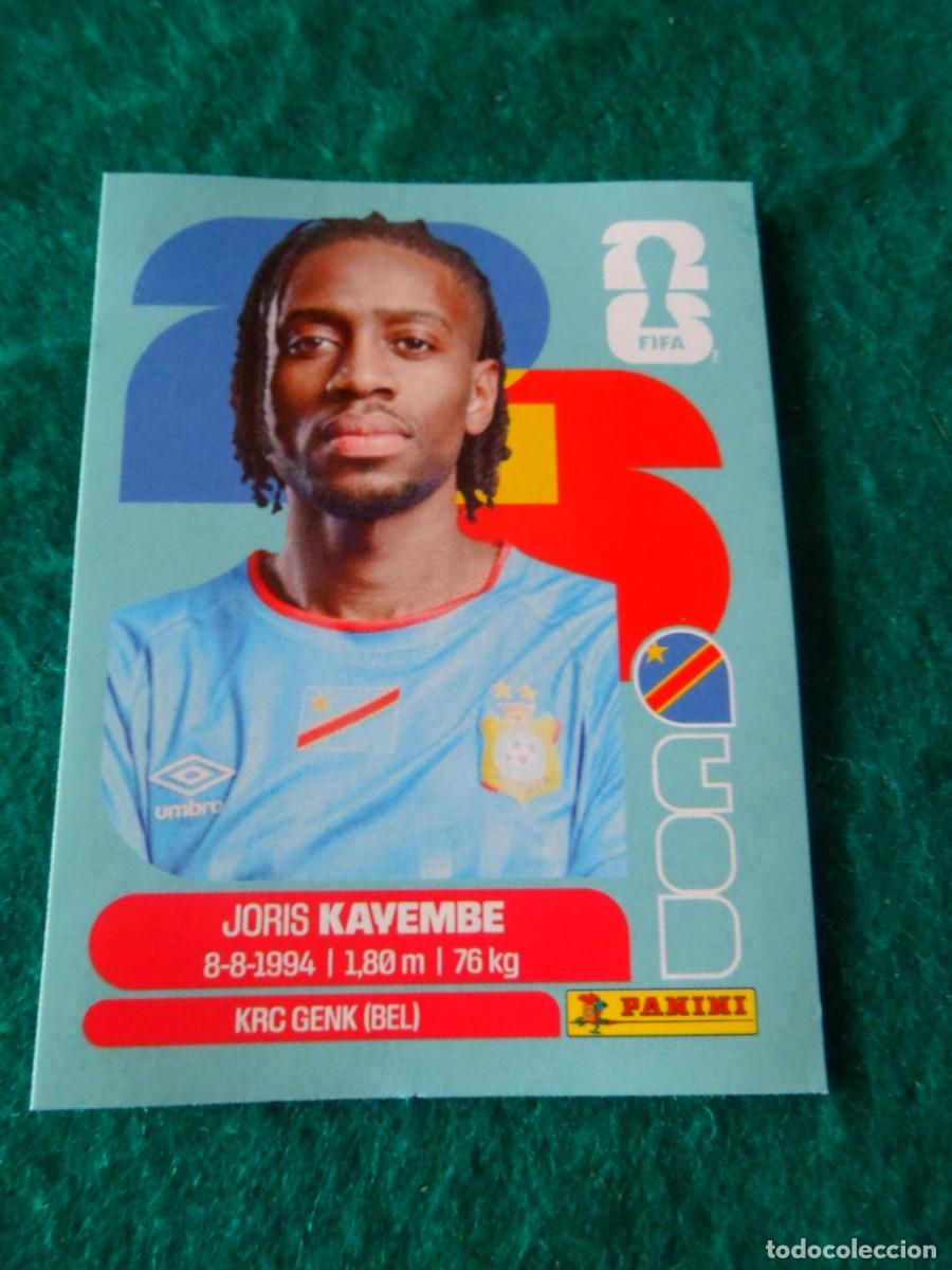 Cromos de f&uacute;tbol: CROMO FIFA WORLD CUP 2026. PANINI. JORIS KAYEMBE. COD 7