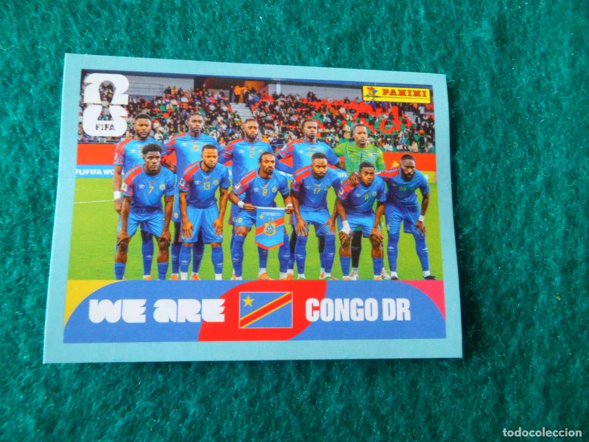 Cromos de f&uacute;tbol: CROMO FIFA WORLD CUP 2026. PANINI. EQUIPO (TEAM) REP&Uacute;BLICA DEMOCR&Aacute;TICA DEL CONGO. COD 13