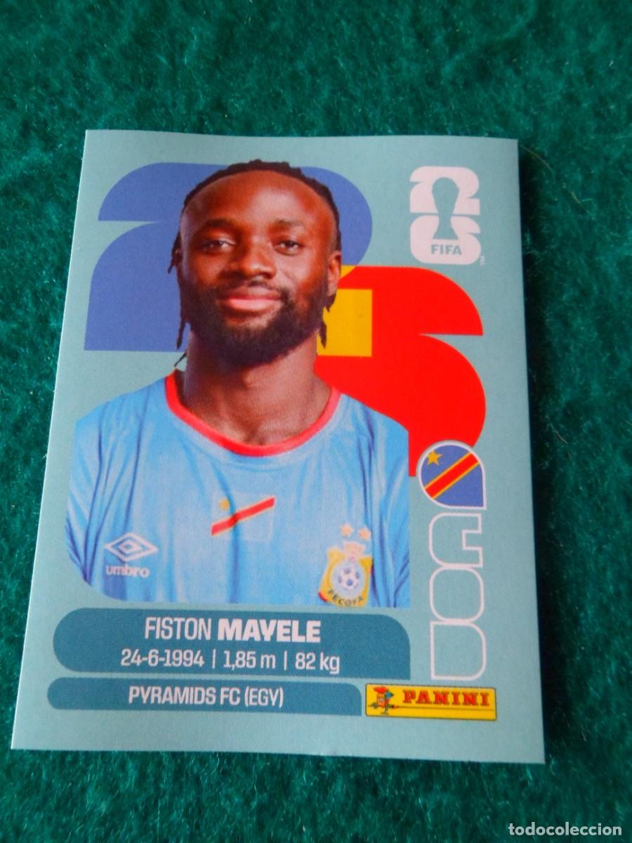 Cromos de f&uacute;tbol: CROMO FIFA WORLD CUP 2026. PANINI. FISTON MAYELE. COD 18