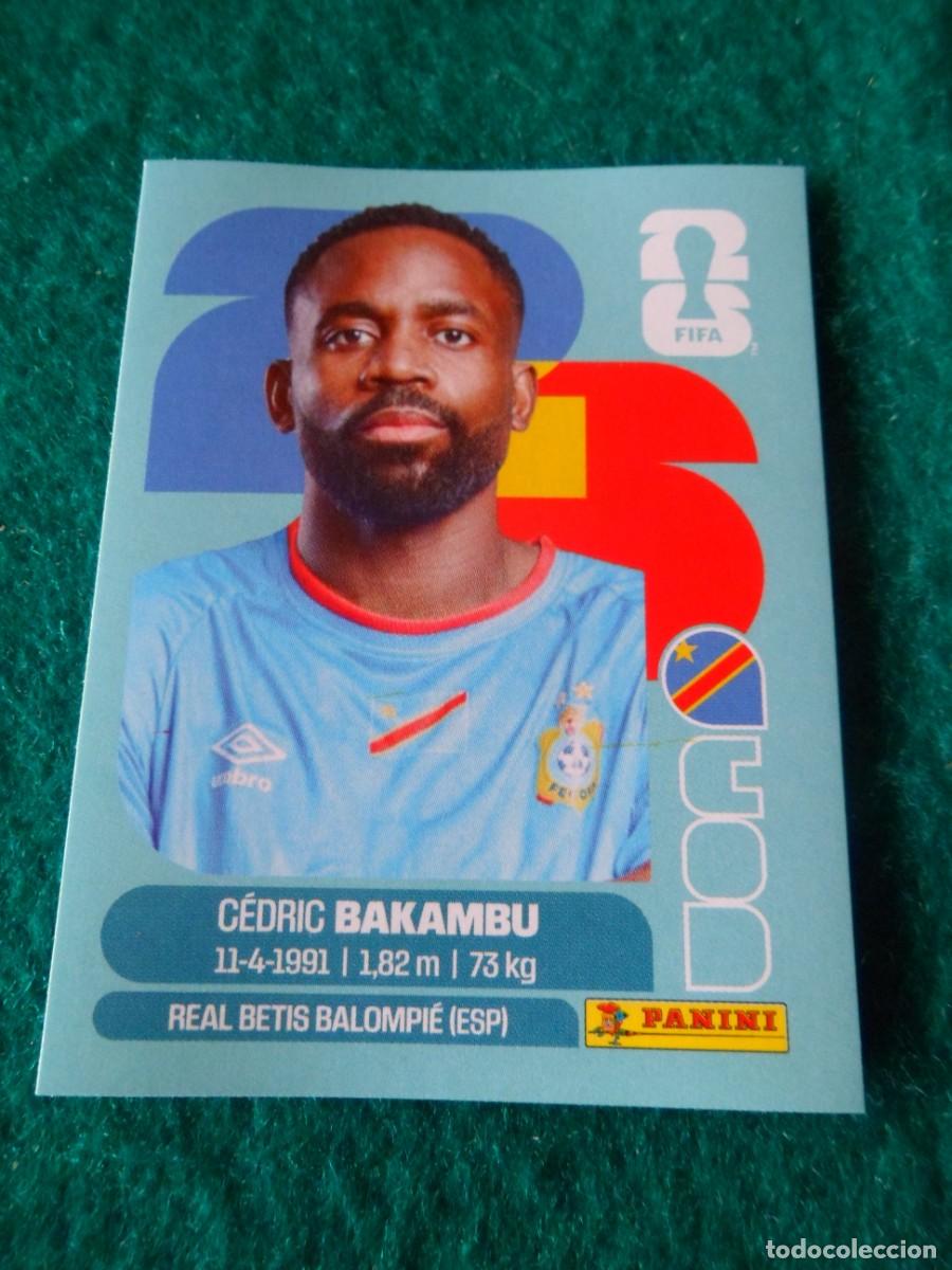 Cromos de f&uacute;tbol: CROMO FIFA WORLD CUP 2026. PANINI. C&Eacute;DRIC BAKAMBU. COD 19