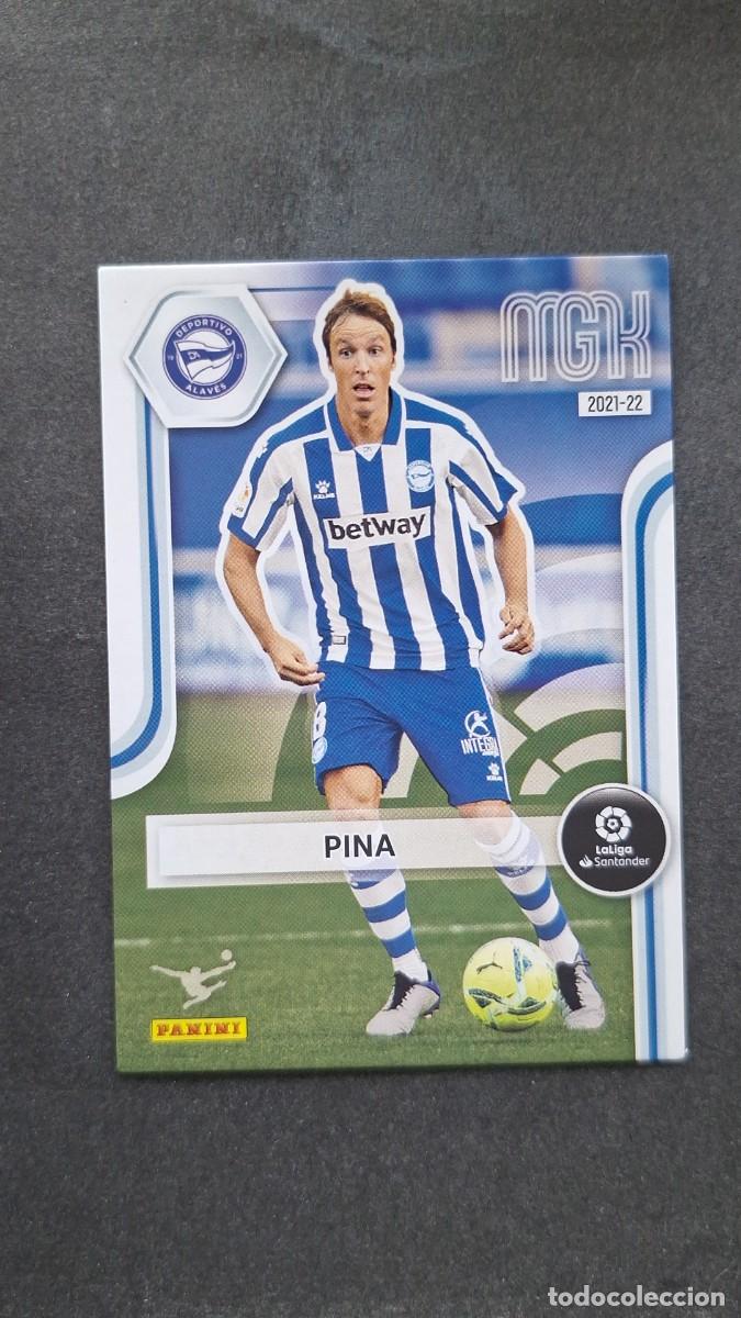 Cromos de f&uacute;tbol: L1 PINA DEPORTIVO ALAVES 13 PANINI MEGACRACKS 2021 2022 21 22