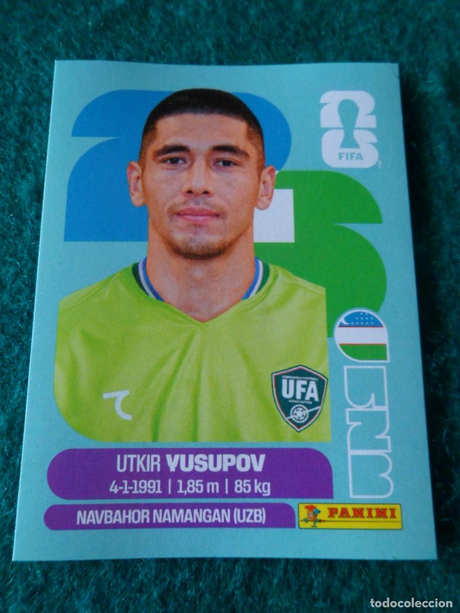 Cromos de f&uacute;tbol: CROMO FIFA WORLD CUP 2026. PANINI. UTKIR YUSUPOV. UZB 2