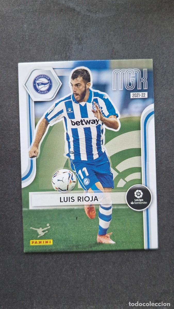Cromos de f&uacute;tbol: L1 LUIS RIOJA DEPORTIVO ALAVES 15 PANINI MEGACRACKS 2021 2022 21 22
