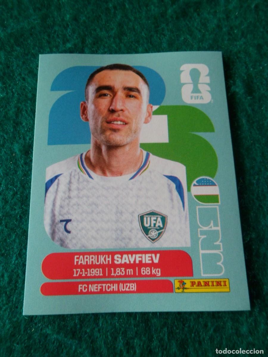 Cromos de f&uacute;tbol: CROMO FIFA WORLD CUP 2026. PANINI. FARRUKH SAYFIEV. UZB 3