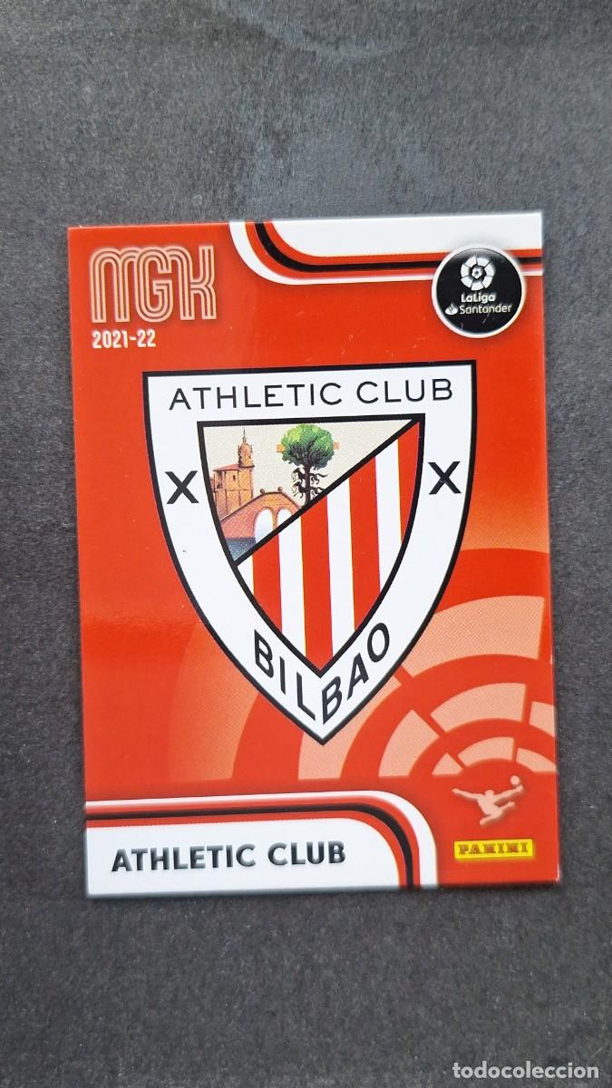 Cromos de f&uacute;tbol: L1 ESCUDO ATHLETIC CLUB DE BILBAO 19 PANINI MEGACRACKS 2021 2022 21 22