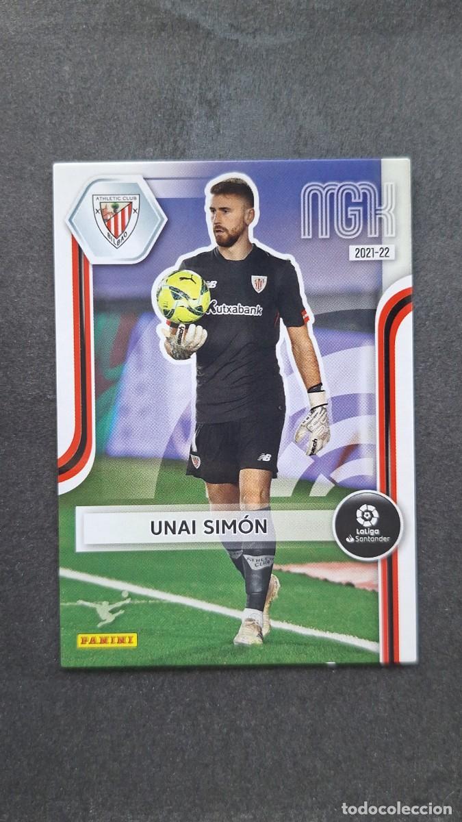 Cromos de f&uacute;tbol: L1 UNAI SIMON ATHLETIC CLUB DE BILBAO 20 PANINI MEGACRACKS 2021 2022 21 22