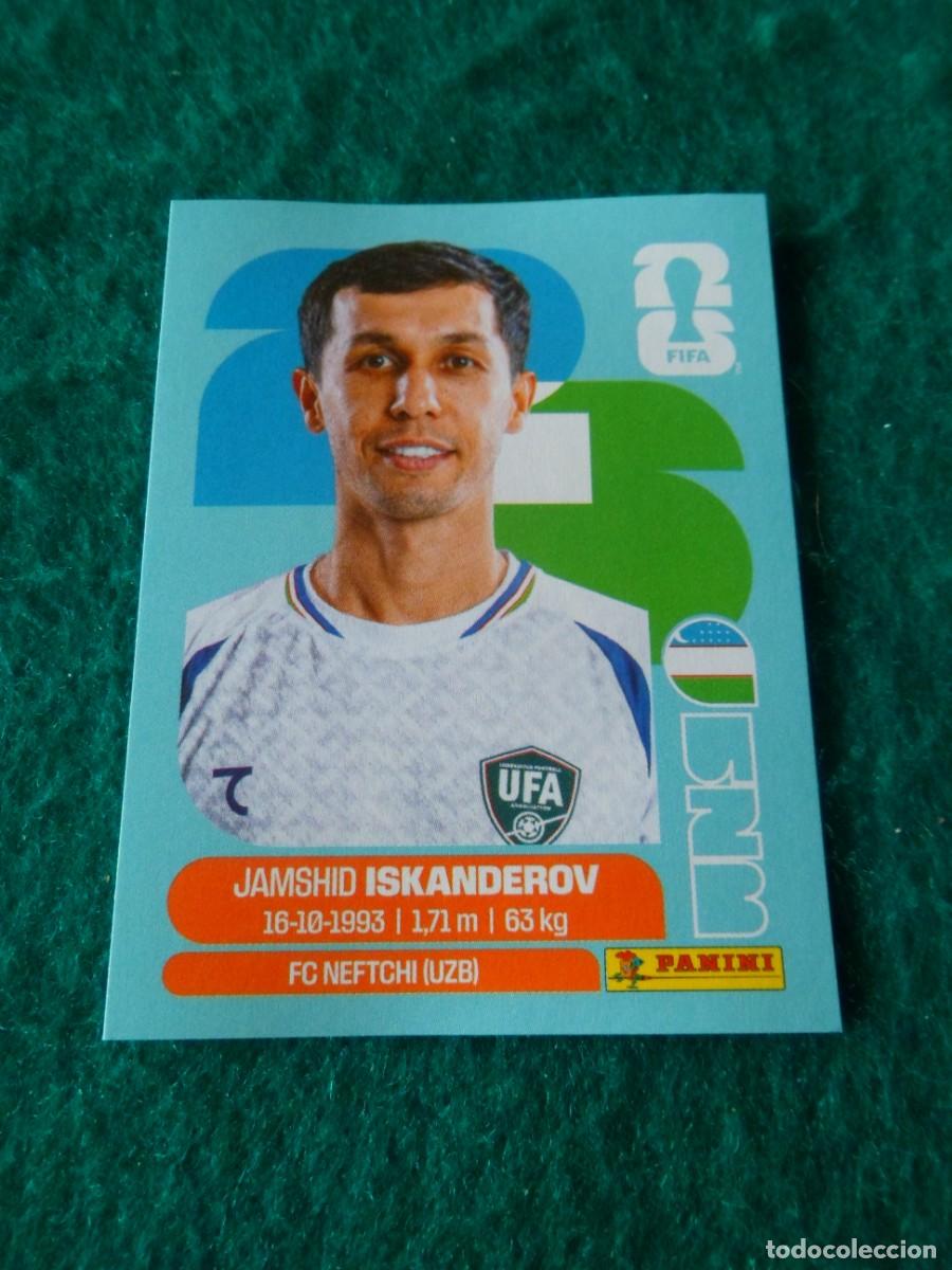 Figurine di Calcio: CROMO FIFA WORLD CUP 2026. PANINI. JAMSHID ISKANDEROV. UZB 12