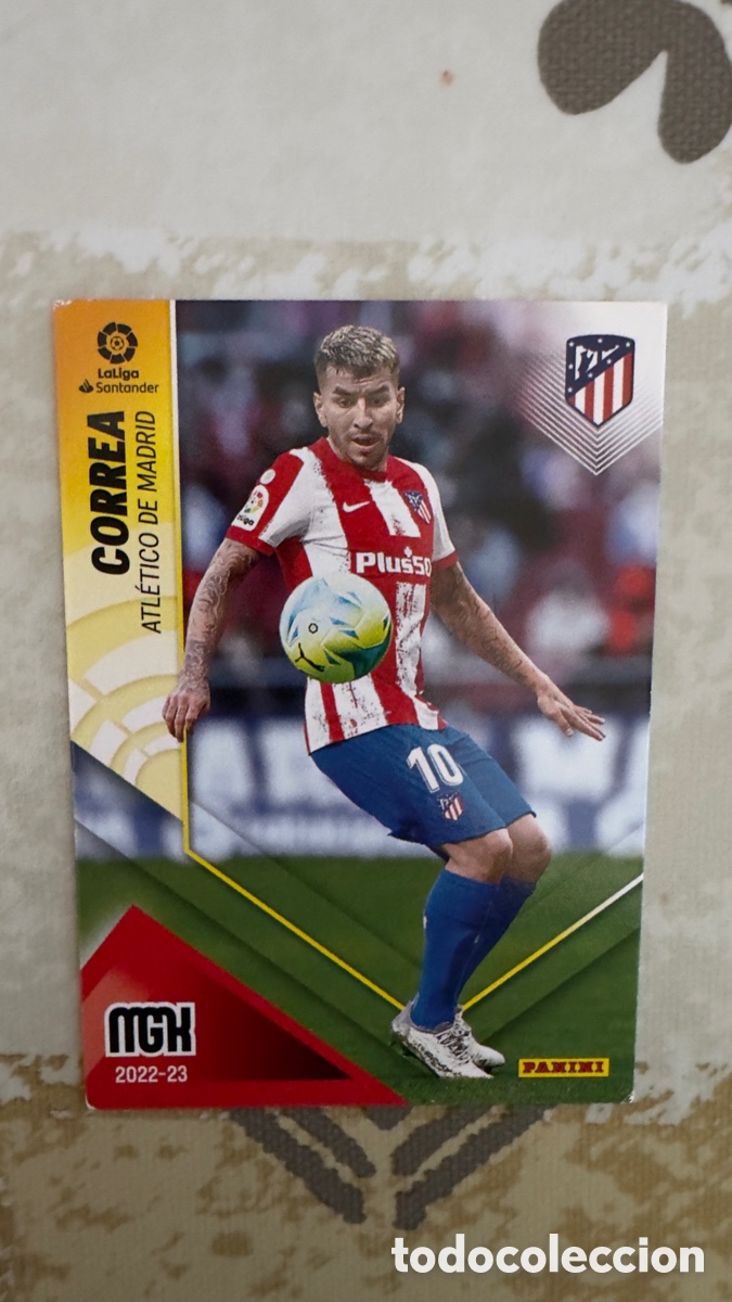 Cromos de f&uacute;tbol: Lote L040: Cromos de futbol Megacraks 22/23 &ldquo;Atl&eacute;tico de Madrid&rdquo;