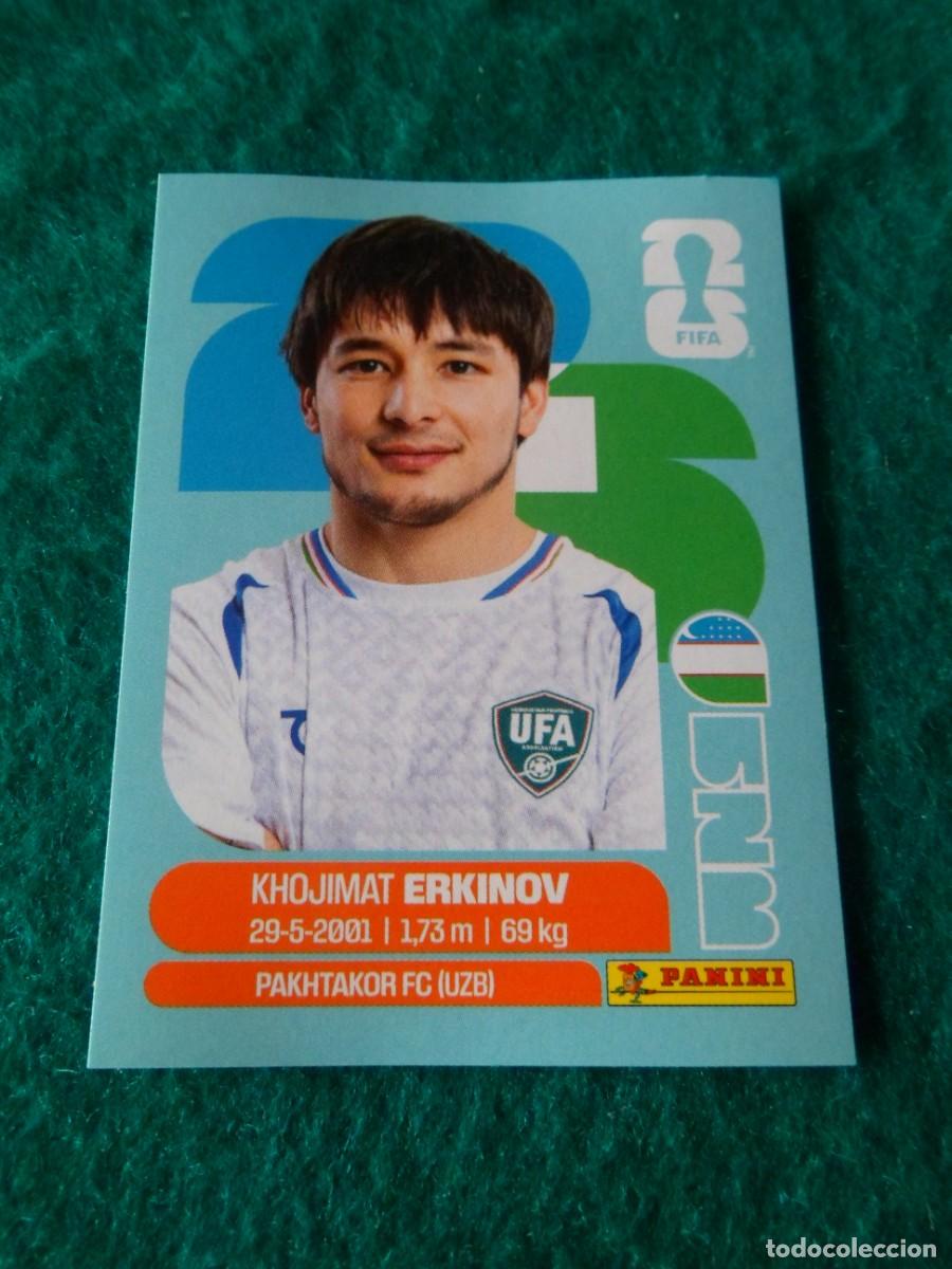 Fu&szlig;ball-Sticker: CROMO FIFA WORLD CUP 2026. PANINI. KHOJIMAT ERKINOV. UZB 15