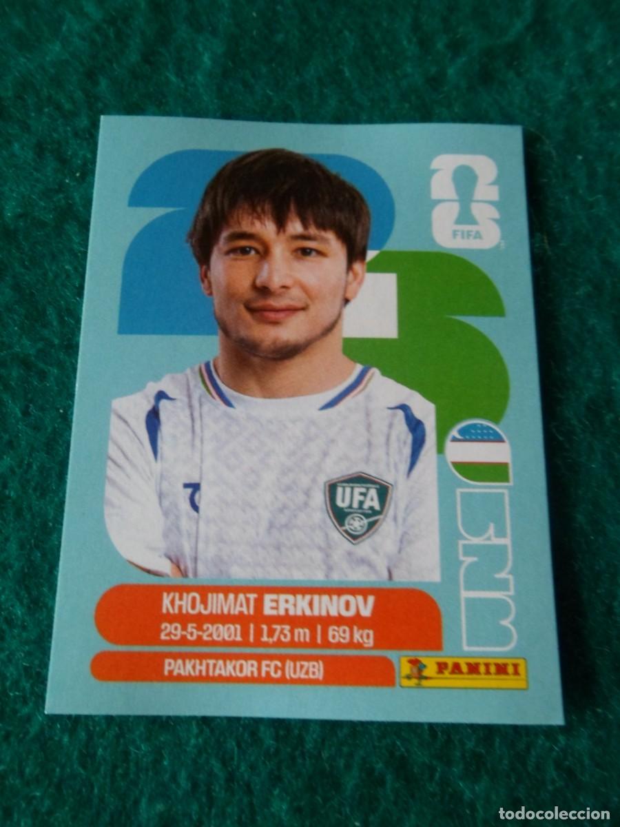 Fu&szlig;ball-Sticker: CROMO FIFA WORLD CUP 2026. PANINI. KHOJIMAT ERKINOV. UZB 15