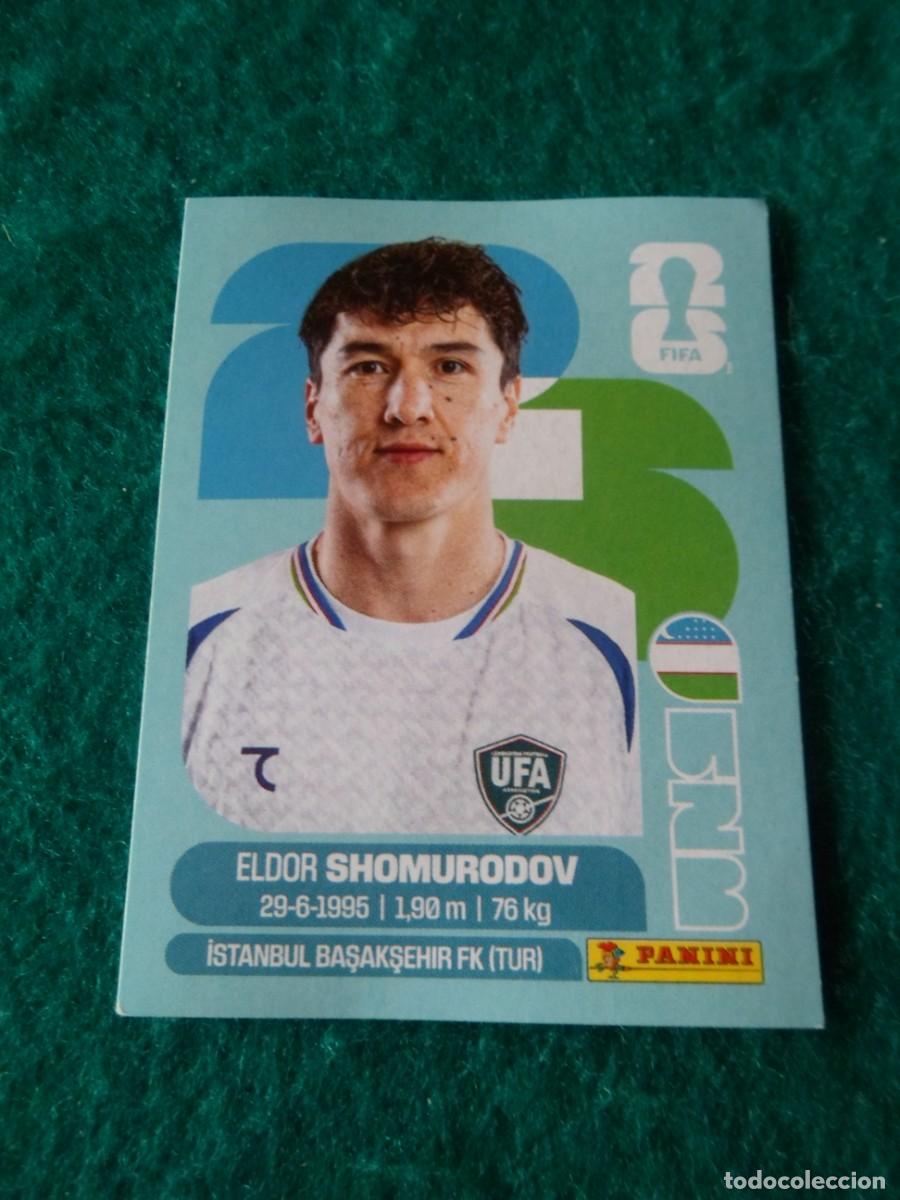Fu&szlig;ball-Sticker: CROMO FIFA WORLD CUP 2026. PANINI. ELDOR SHOMURODOV. UZB 16