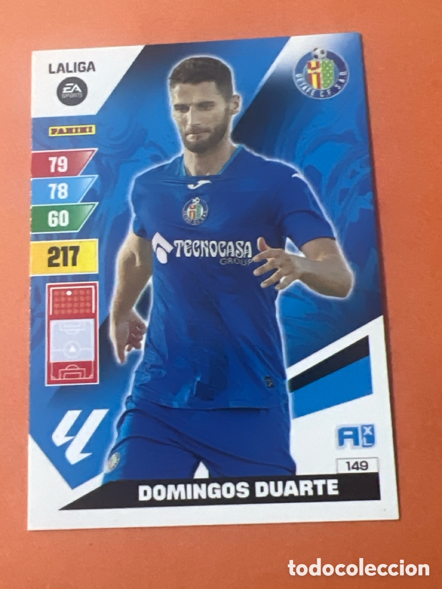 Cromos de f&uacute;tbol: C3010. CARTA N&deg; 149 DOMINGOS DUARTE GETAFE ADRENALYN 2023 2024 23 24 TRADING CARD