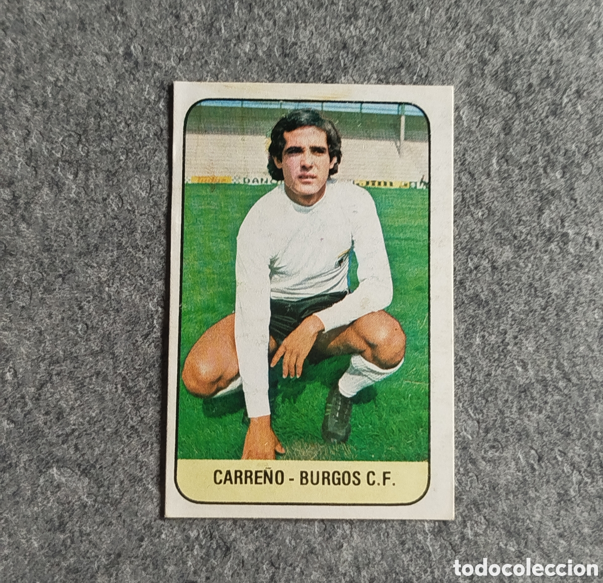 Figurine di Calcio: CARRE&Ntilde;O ULTIMOS FICHAJES N&deg; 13 BURGOS EDICIONES ESTE 78 79 1978 1979 CROMO DESPEGADO FICHAJE