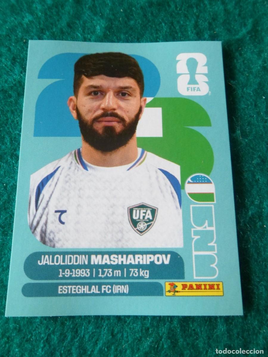 Figurine di Calcio: CROMO FIFA WORLD CUP 2026. PANINI. JALOLIDDIN MASHARIPOV. UZB 18