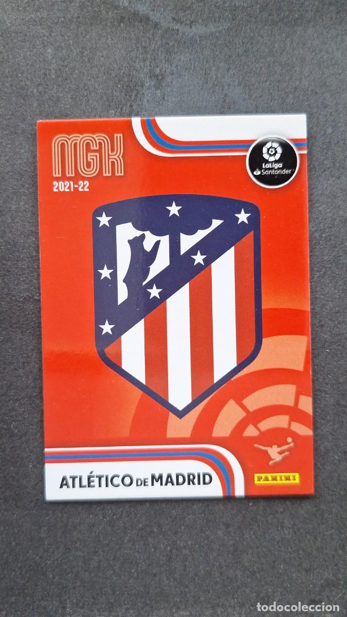 Cromos de f&uacute;tbol: L1 ESCUDO ATLETICO DE MADRID 37 PANINI MEGACRACKS 2021 2022 21 22