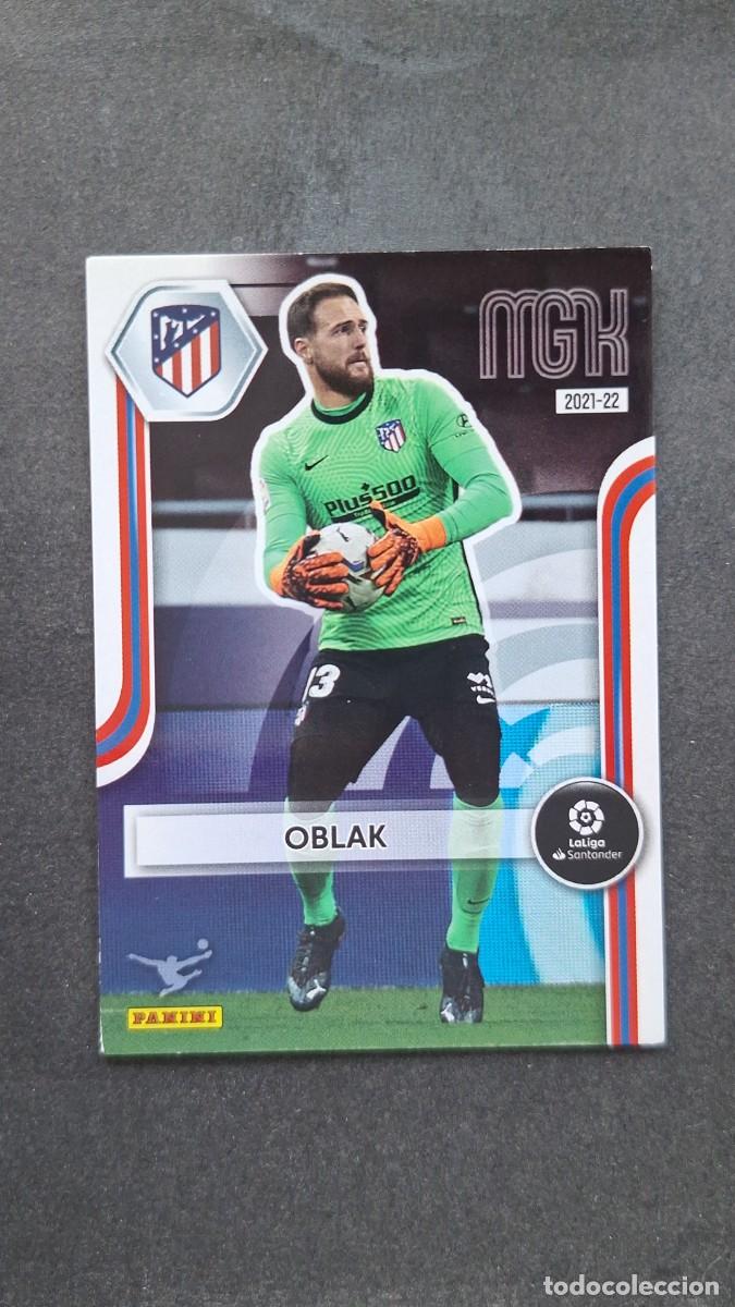 Cromos de f&uacute;tbol: L1 OBLAK ATLETICO DE MADRID 38 PANINI MEGACRACKS 2021 2022 21 22