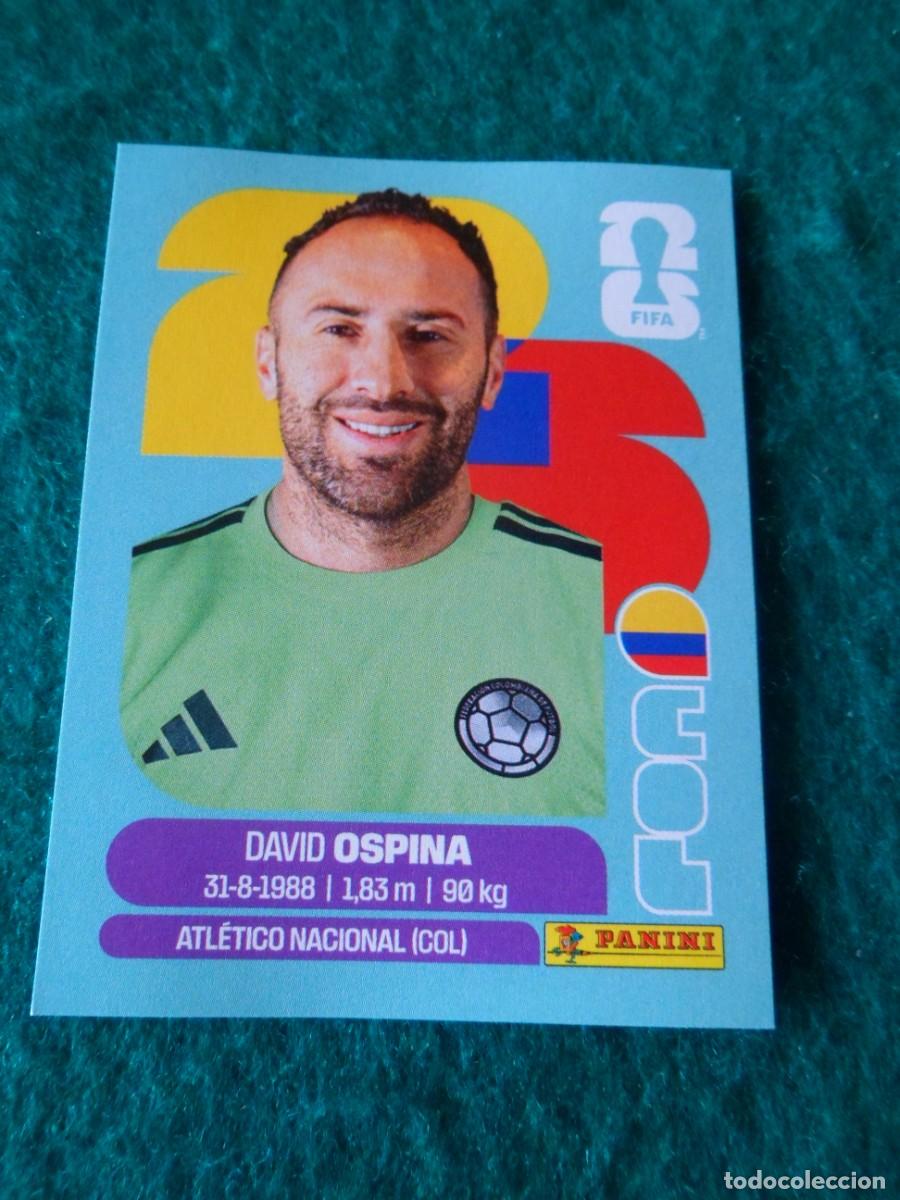 Figurine di Calcio: CROMO FIFA WORLD CUP 2026. PANINI. DAVID OSPINA. COL 3