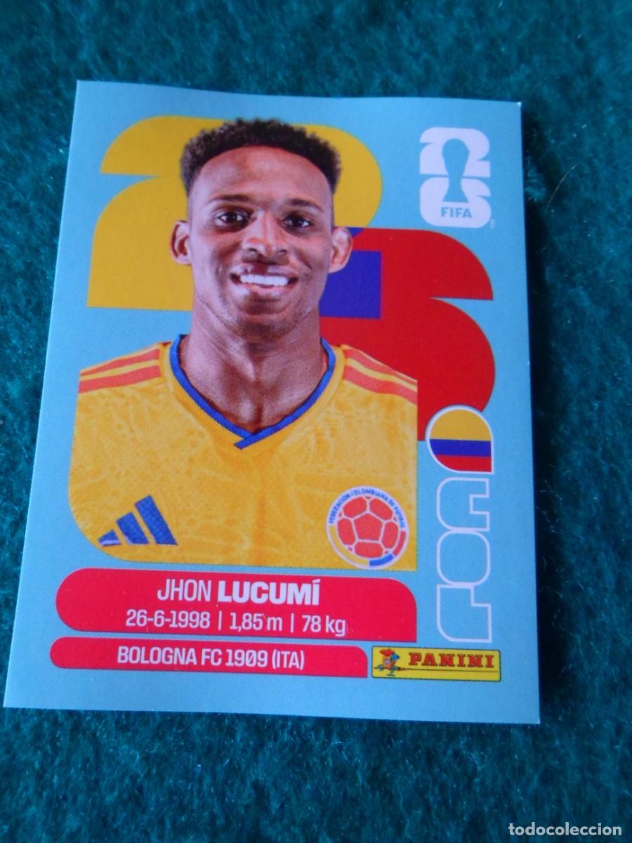 Figurine di Calcio: CROMO FIFA WORLD CUP 2026. PANINI. JHON LUCUM&Iacute;. COL 8