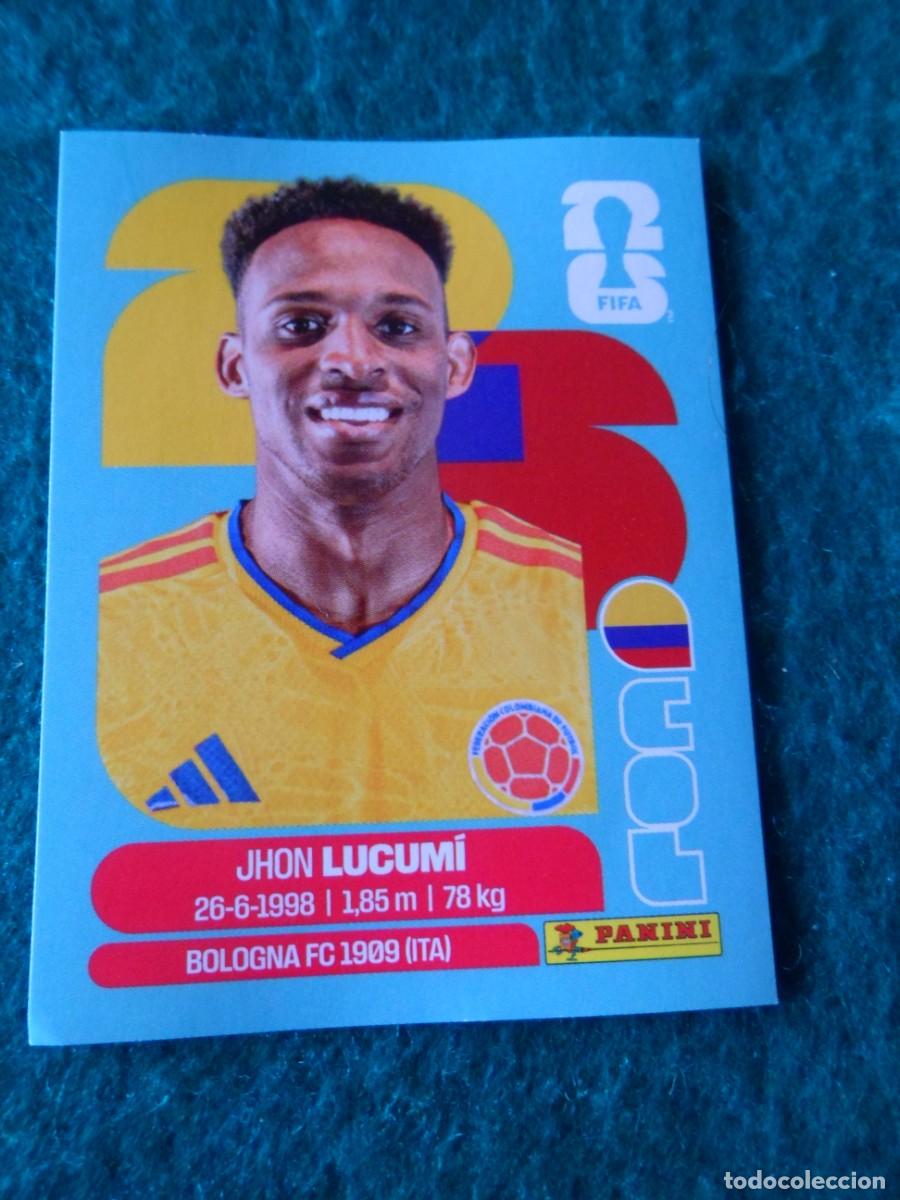 Figurine di Calcio: CROMO FIFA WORLD CUP 2026. PANINI. JHON LUCUM&Iacute;. COL 8