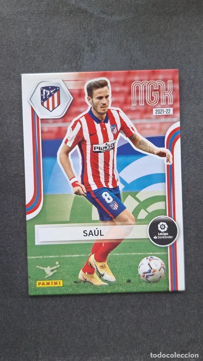 Cromos de Futebol: L1 SAUL ATLETICO DE MADRID 47 PANINI MEGACRACKS 2021 2022 21 22