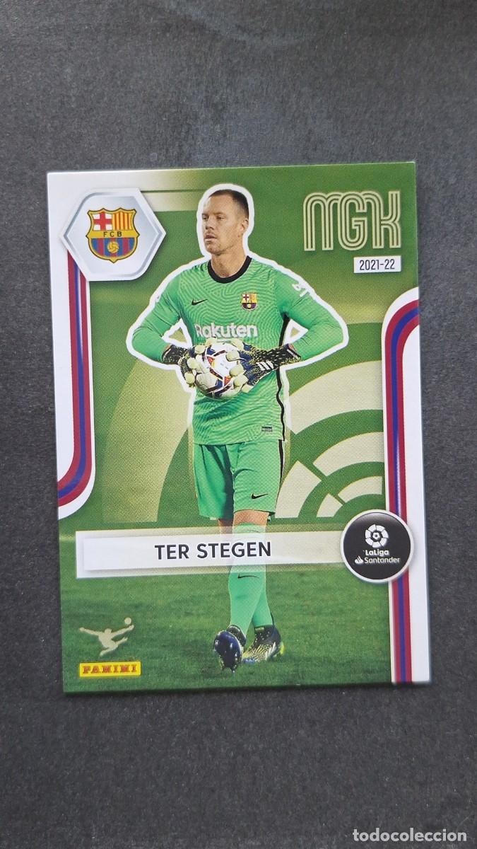 Fu&szlig;ball-Sticker: L1 TER STEGEN F. C. BARCELONA 56 PANINI MEGACRACKS 2021 2022 21 22