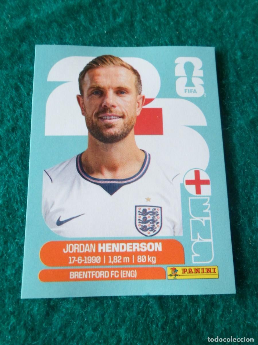 Fu&szlig;ball-Sticker: CROMO FIFA WORLD CUP 2026. PANINI. JORDAN HENDERSON. ENG 9