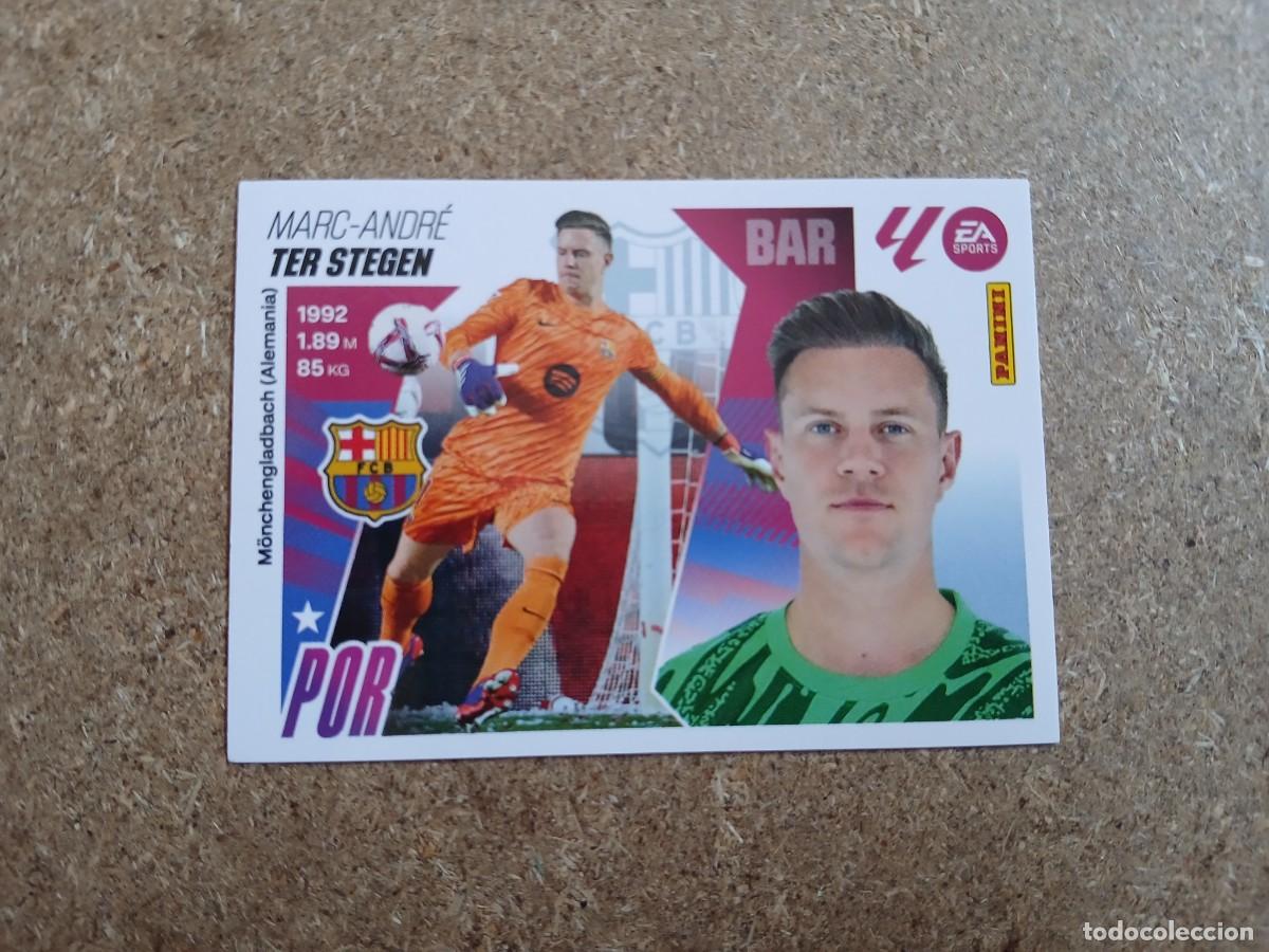 Fu&szlig;ball-Sticker: MARC-ANDRE TER STEGEN - FC BARCELONA N&ordm; 3 LIGA ESTE 2025 2026 - 25 26