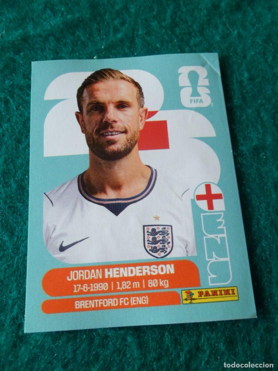 Fu&szlig;ball-Sticker: CROMO FIFA WORLD CUP 2026. PANINI. JORDAN HENDERSON. ENG 9
