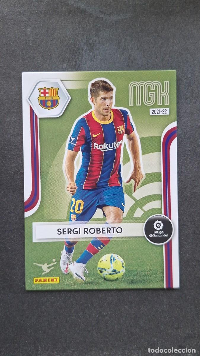Fu&szlig;ball-Sticker: L1 SERGI ROBERTO F. C. BARCELONA 59 PANINI MEGACRACKS 2021 2022 21 22