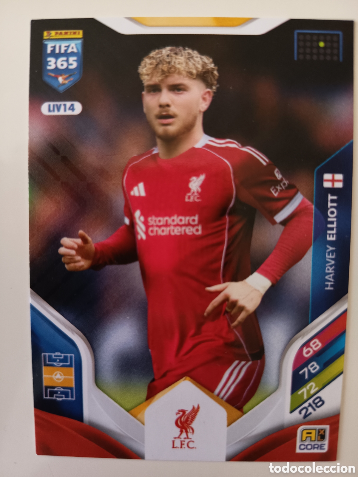 Fu&szlig;ball-Sticker: LIV14 Harvey Elliot adrenalyn FIFA 365 2025-2026