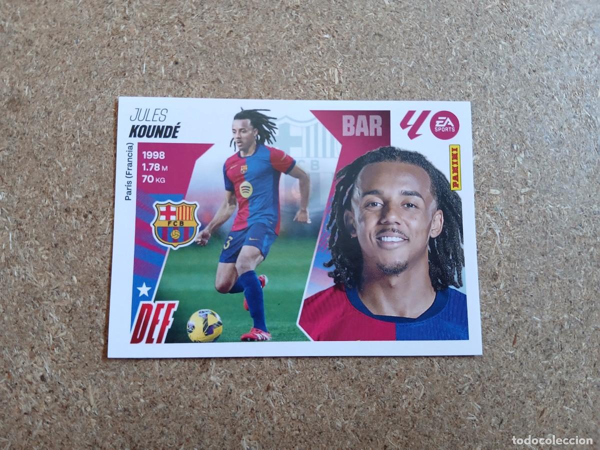Cromos de Futebol: JULES KOUNDE - FC BARCELONA N&ordm; 5 LIGA ESTE 2025 2026 - 25 26