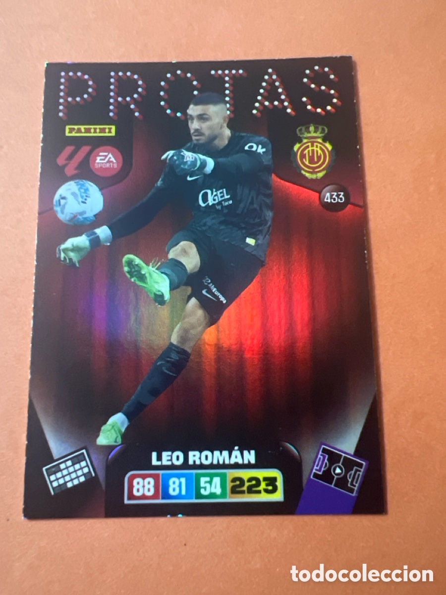 Cromos de Futebol: C3058. Adrenalyn 25-26 protas 433 leo roman