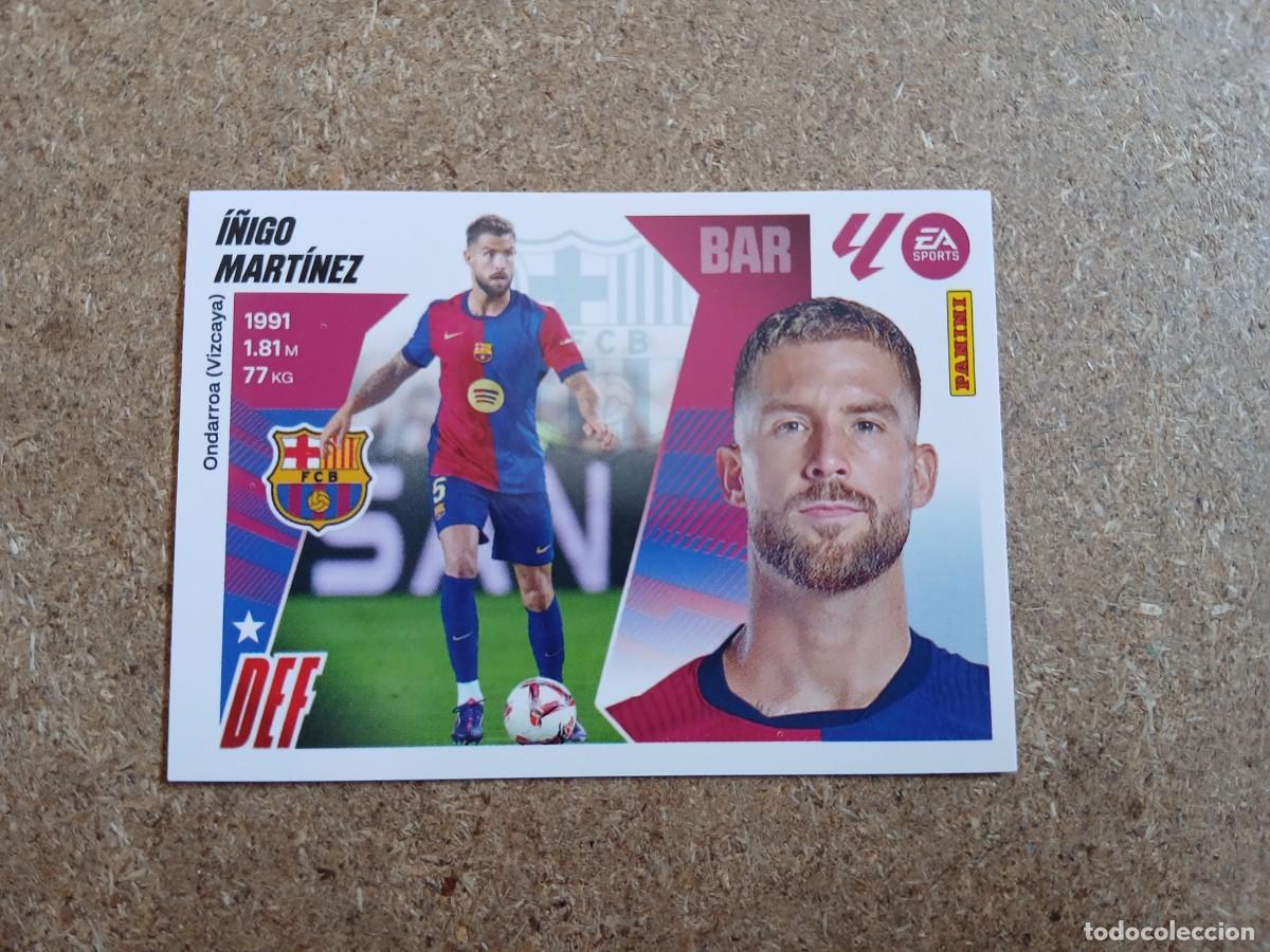 Cromos de f&uacute;tbol: I&Ntilde;IGO MARTINEZ - FC BARCELONA N&ordm; 7 LIGA ESTE 2025 2026 - 25 26
