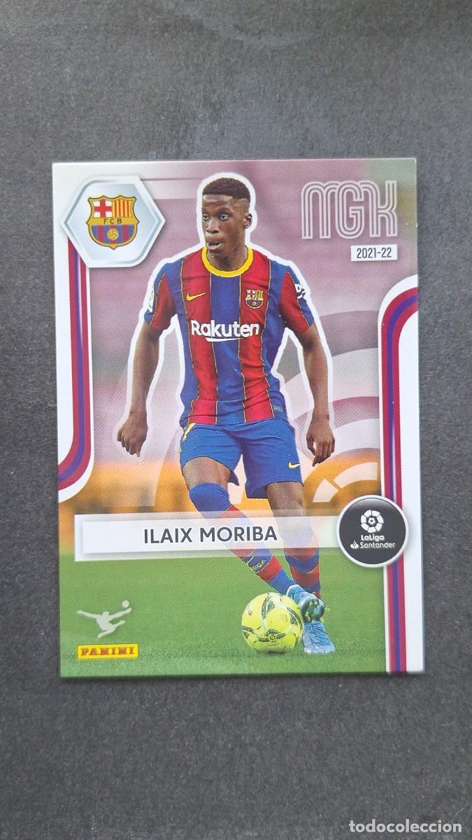 Cromos de f&uacute;tbol: L1 ILAIX MORIBA F. C. BARCELONA 66 PANINI MEGACRACKS 2021 2022 21 22
