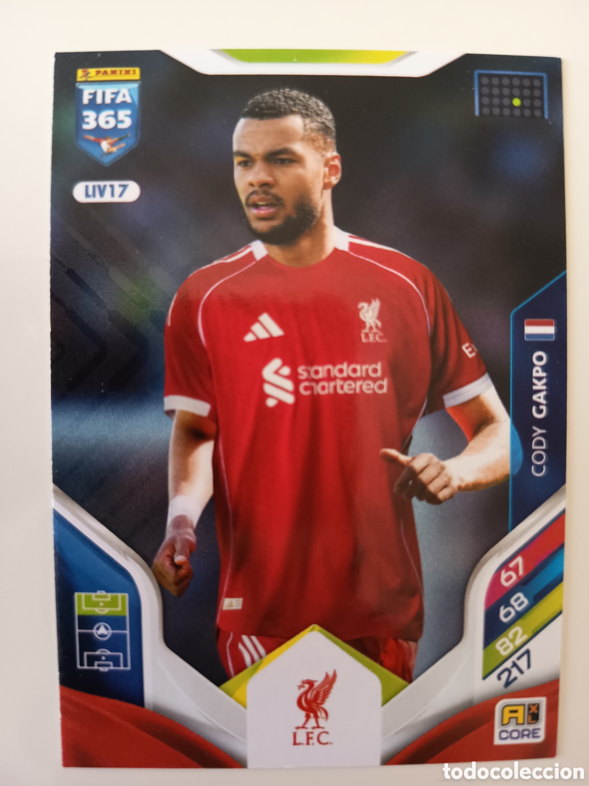 Cromos de Futebol: LIV17 Cody Gakpo adrenalyn FIFA 365 205-2026